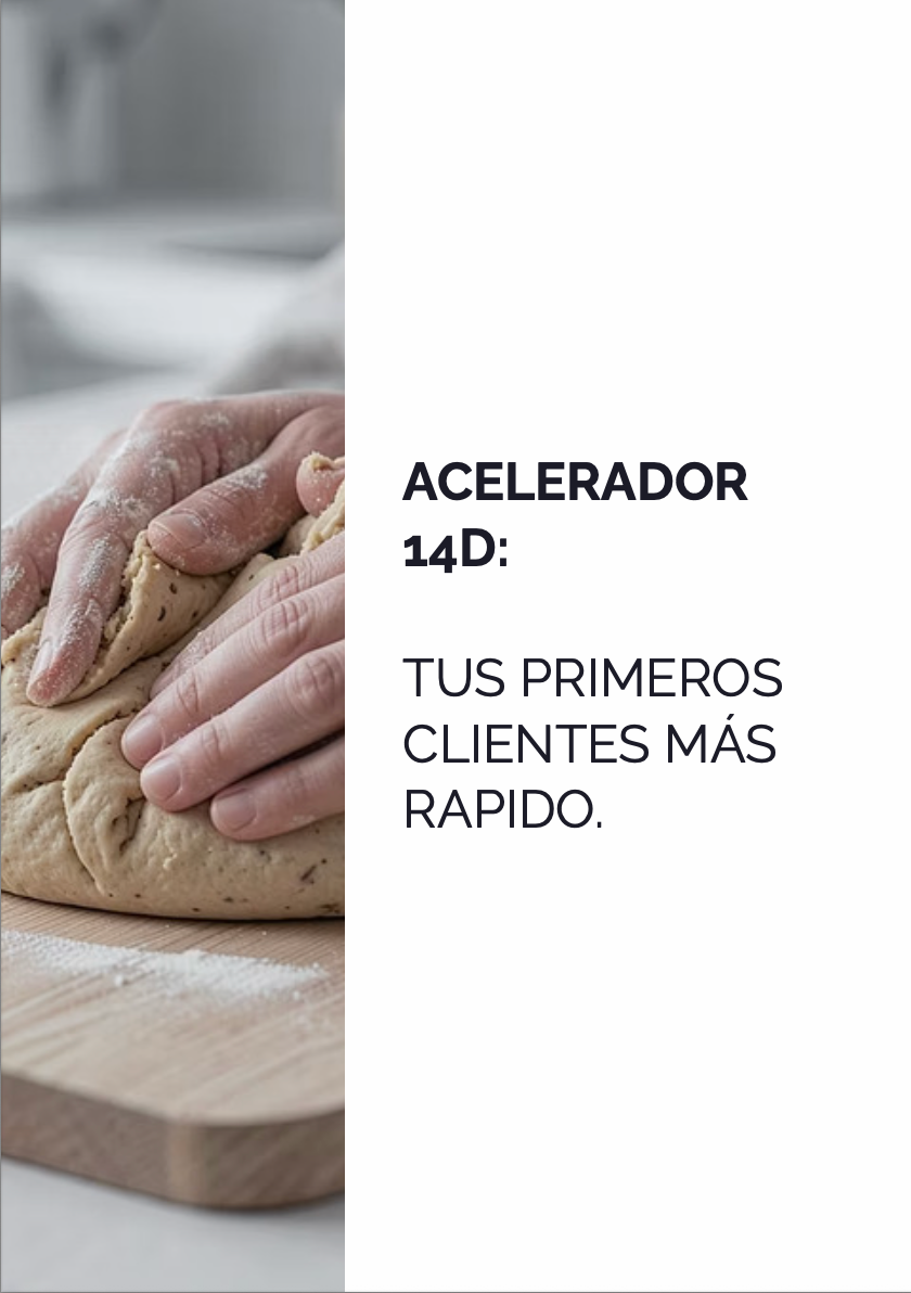 Acelerador 14D: Tus Primeros Clientes Mas Rápido