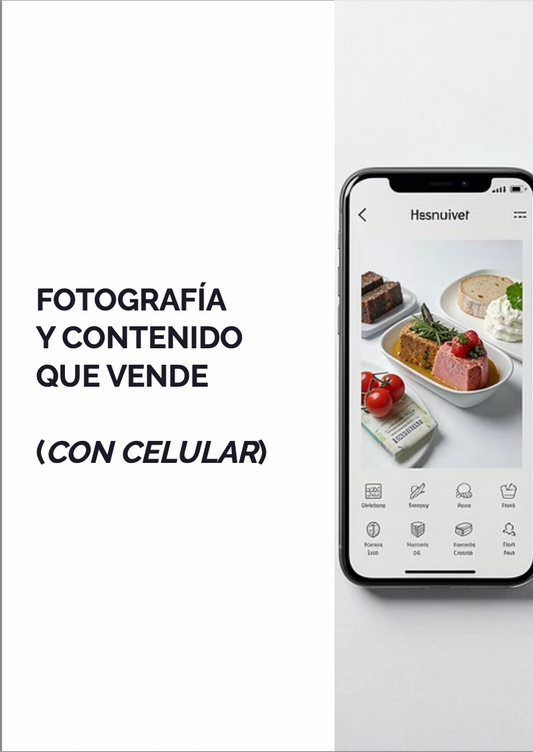 Fotografía y Contenido Que Vende (Con Celular)